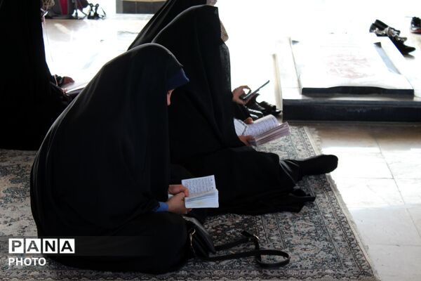 قرائت دعای ندبه در نورالشهدا عظیمیه کرج