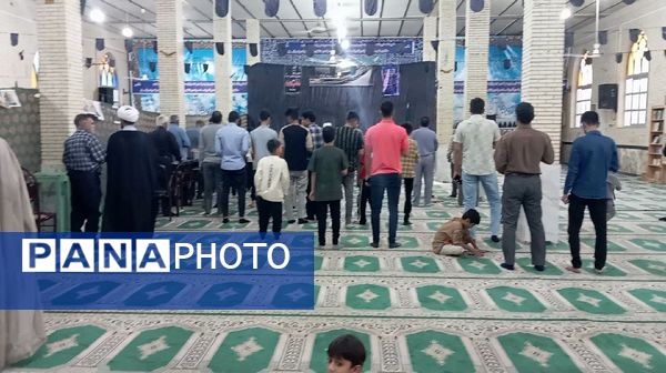 محفل نورانی دعای عرفه در حاجی‌‌‌آباد