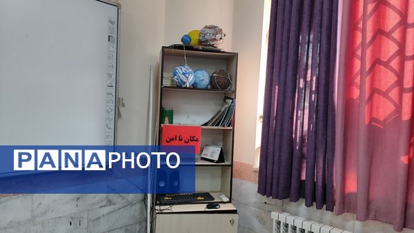 بیست و هفتمین مانور زلزله سراسری در مدرسه شاهد خیر سجادی 