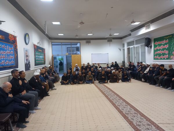 مراسم عزاداری شهادت امام رضا(ع) در دفتر امام جمعه کاشمر 