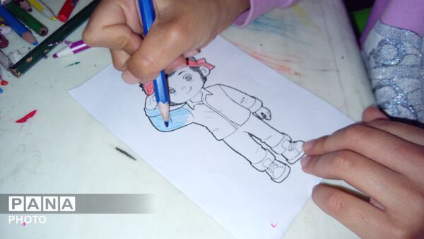 دستان کوچک، خدمت بزرگ؛ روایت صد و هفتاد و پنجمین شب موکب کودک فرهنگیان