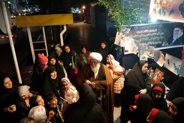 هفتمین شب از برپایی موکب اداره آموزش و پرورش کردکوی