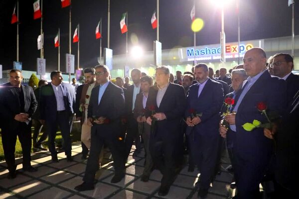 افتتاحیه بیست و دومین نمایشگاه تخصصی گل، گیاه و باغبانی در مشهد