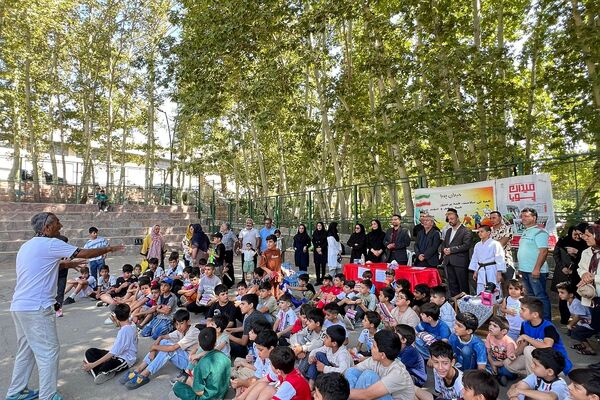 حضور دانش آموزان پویا و پر انرژی پردیس در «میدان پویا»