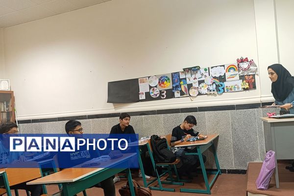 تابستانی معنوی برای دانش‌آموزان در دارالقرآن معراج شهرستان پردیس 