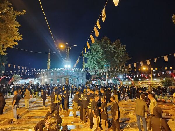شام غریبان حسینی در روستای رشکلا 
