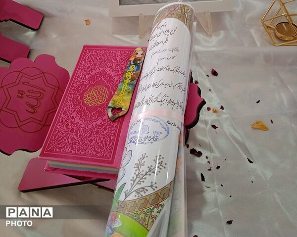 جشن تکلیف دختران در مدرسه شهیدحسین خدادادی