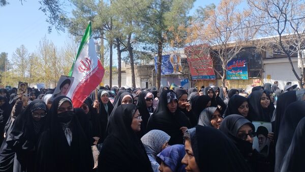 حضور باشکوه مردم ولایت مدار شهرستان خلیل‌آباد در راهپیمایی روز جهانی قدس 