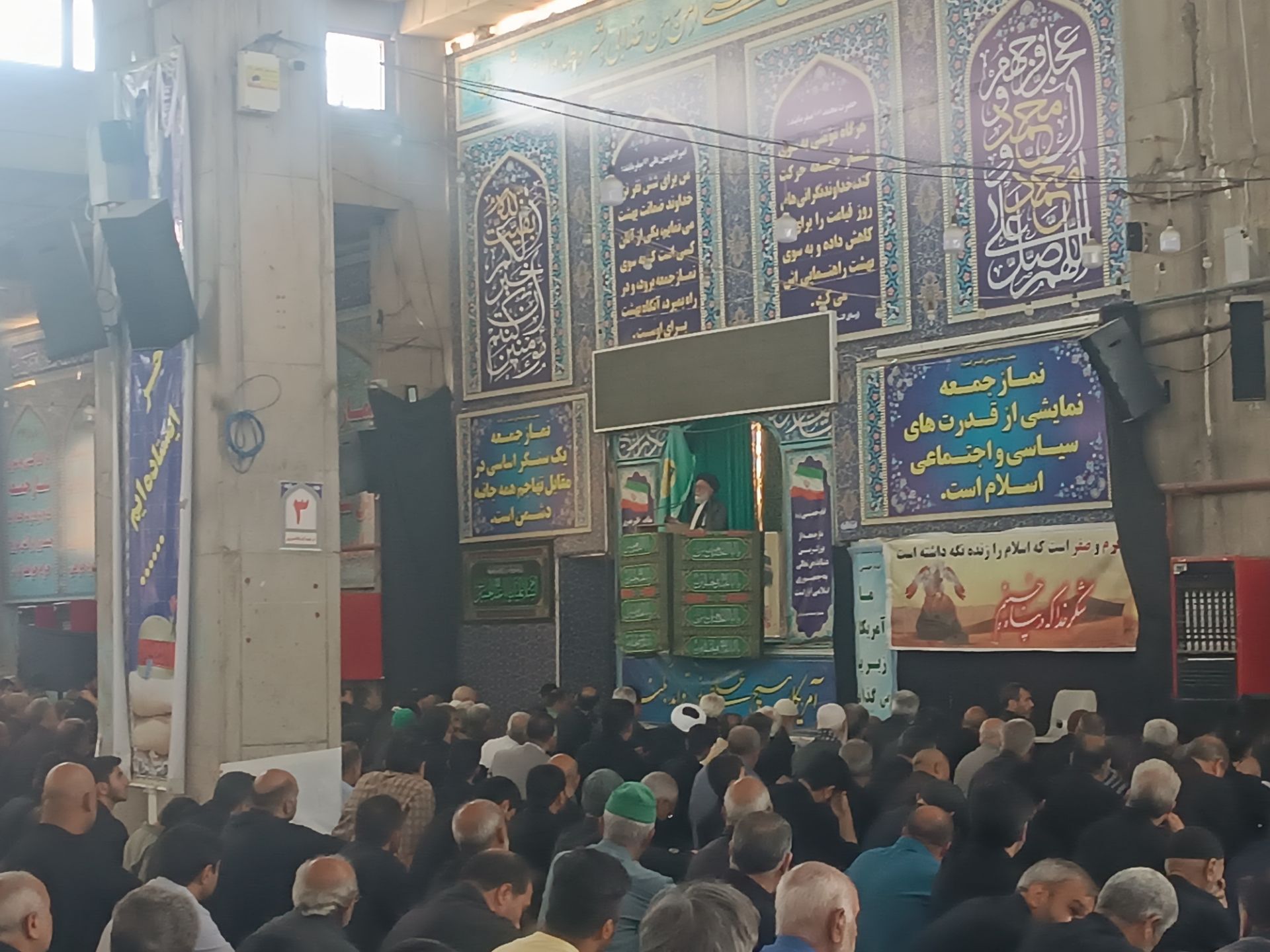 دومین نماز جمعه ماه محرم در نیشابور 