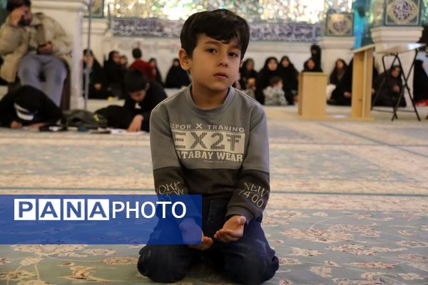 مراسم ایام فاطمیه در امامزاده عباس بن موسی (ع) بجنورد 