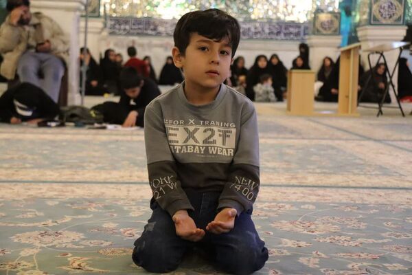 مراسم ایام فاطمیه در امامزاده عباس بن موسی (ع) بجنورد 