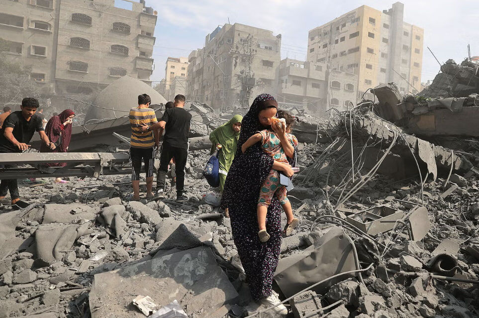 پیکر ۱۳۷ فلسطینی در غزه از زیر آوارها خارج شد