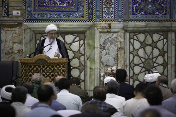 نماز عید سعید قربان در مسجد جمکران