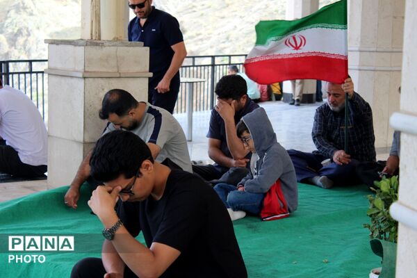 قرائت دعای ندبه در نورالشهدا عظیمیه کرج