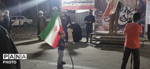 نود و هشتمین شب از اجتماعات مردم مهستان 