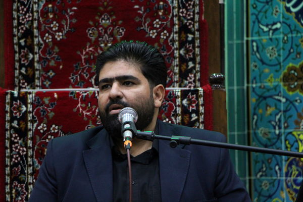 مراسم عزاداری فاطمیه در حسنیه چهارده معصوم یزد