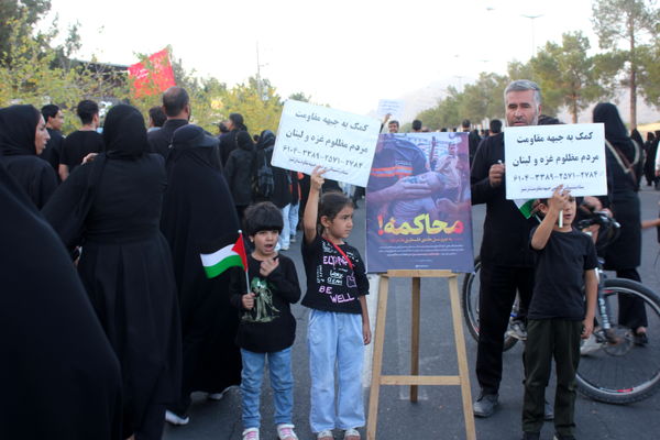 پیاده روی جاماندگان اربعین در کاشمر