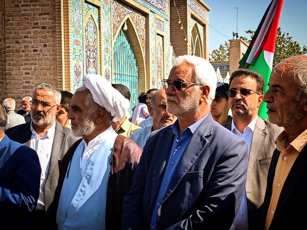 راهپیمایی بشارت نصر در کاشمر 