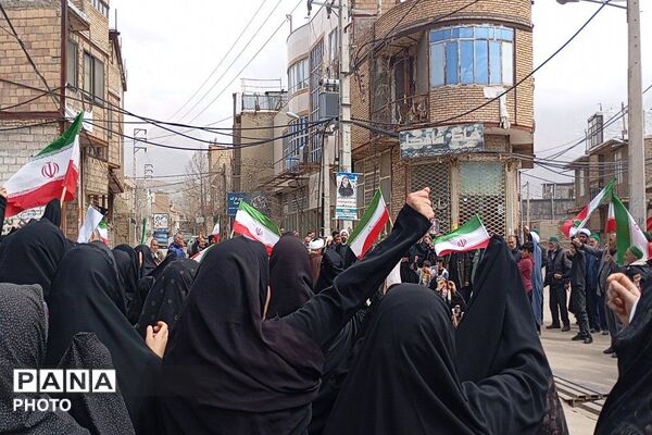 بیعت مردم ولایت مدار شهر بار با رهبر جدید آیت اللّه سید مجتبی خامنه ای 
