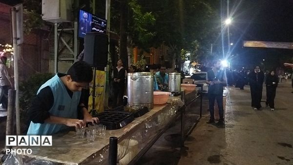 گذری بر موکب هفتاد و پنجمین شب از اجتماعات مردمی نیشابور 
