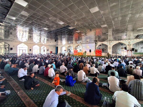 نماز عبادی سیاسی جمعه در شهرستان کاشمر 