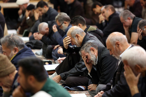 مراسم عزاداری سالروز شهادت امام هادی(ع) در حرم حضرت معصومه(س)