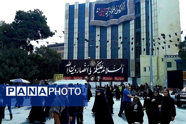 پیاده‌روی پرشور جاماندگان اربعین حسینی در شهرستان ری