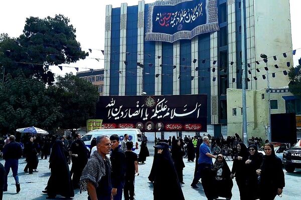 پیاده‌روی پرشور جاماندگان اربعین حسینی در شهرستان ری