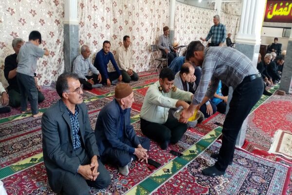 نماز جمعه در شهر تیتکانلو 