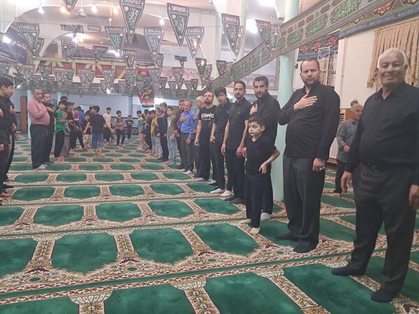 شب دوم محرم در مسجد صاحب‌الزمان آشخانه