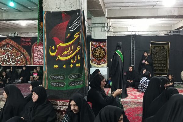 مراسم سوگواری احلی من العسل در نصیرشهر
