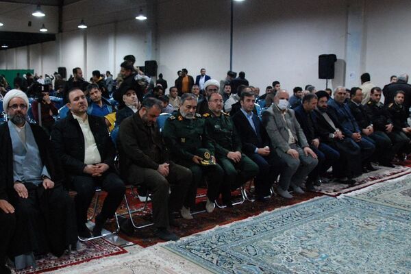 بزرگداشت پنجمین سالگرد شهادت شهید حاج قاسم سلیمانی در مصلی شهر قیامدشت ناحیه یک ری