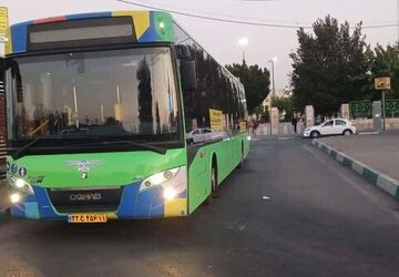 نوسازی ناوگان اتوبوسرانی خط ۳۴۰ همزمان با آغاز سال تحصیلی