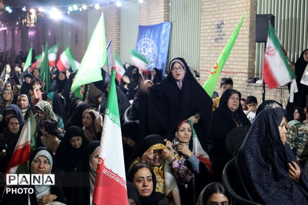 جشن عید غدیر در فلکه حافظ 