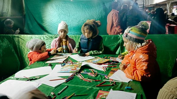 موکب  فرهنگی کودکان در شهرستان کاشمر 