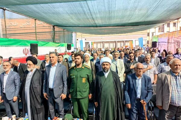 آئین خشت گذاری کاشانه‌های علم و خرد در باقرشهر