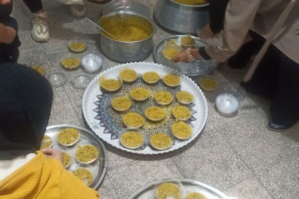 ادای نذر در ایام فاطمیه 