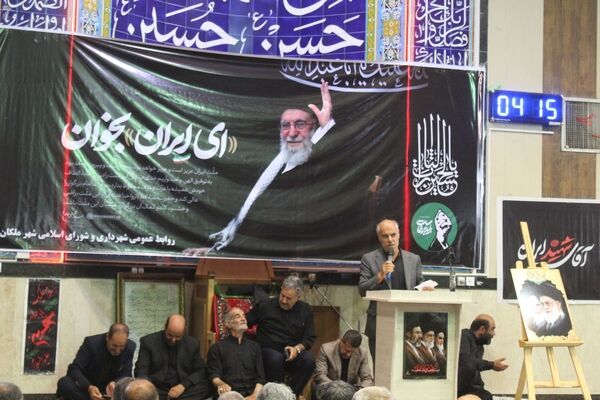 مراسم بزرگداشت شهید قائد امت در شهرستان ملکان