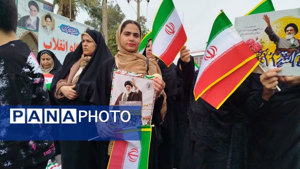 حماسه‌ای دیگر از حضور مردم شهرستان پلدختر 