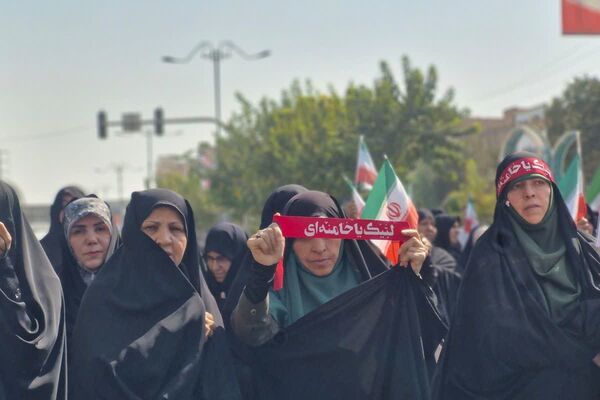 حضور پرشور مردم قرچک در راهپیمایی بشارت نصر