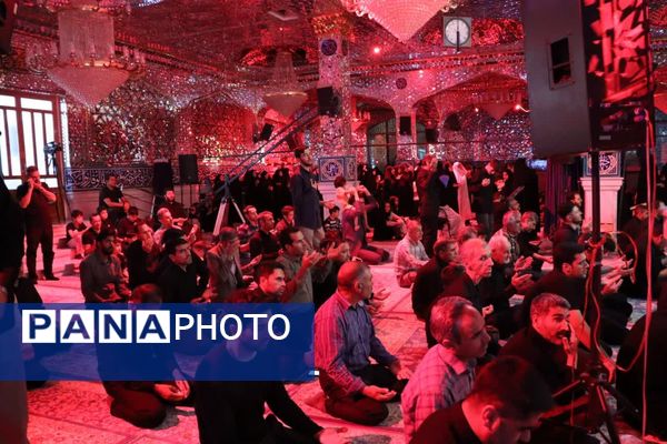 عزاداری ابا عبدالله الحسین (ع)  در امامزاده سید عباس در بجنورد 