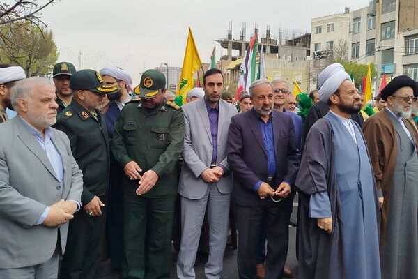 راهپیمایی روز قدس در ناحیه دو شهرری 