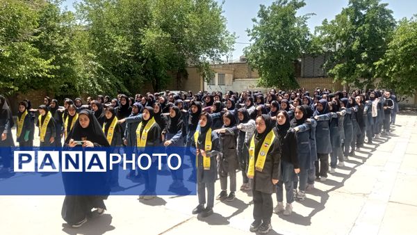 بازدید تشکیلاتی سازمان دانش‌آموزی از مدارس دخترانه شاهد و بنت‌الهدی سرآبتاوه