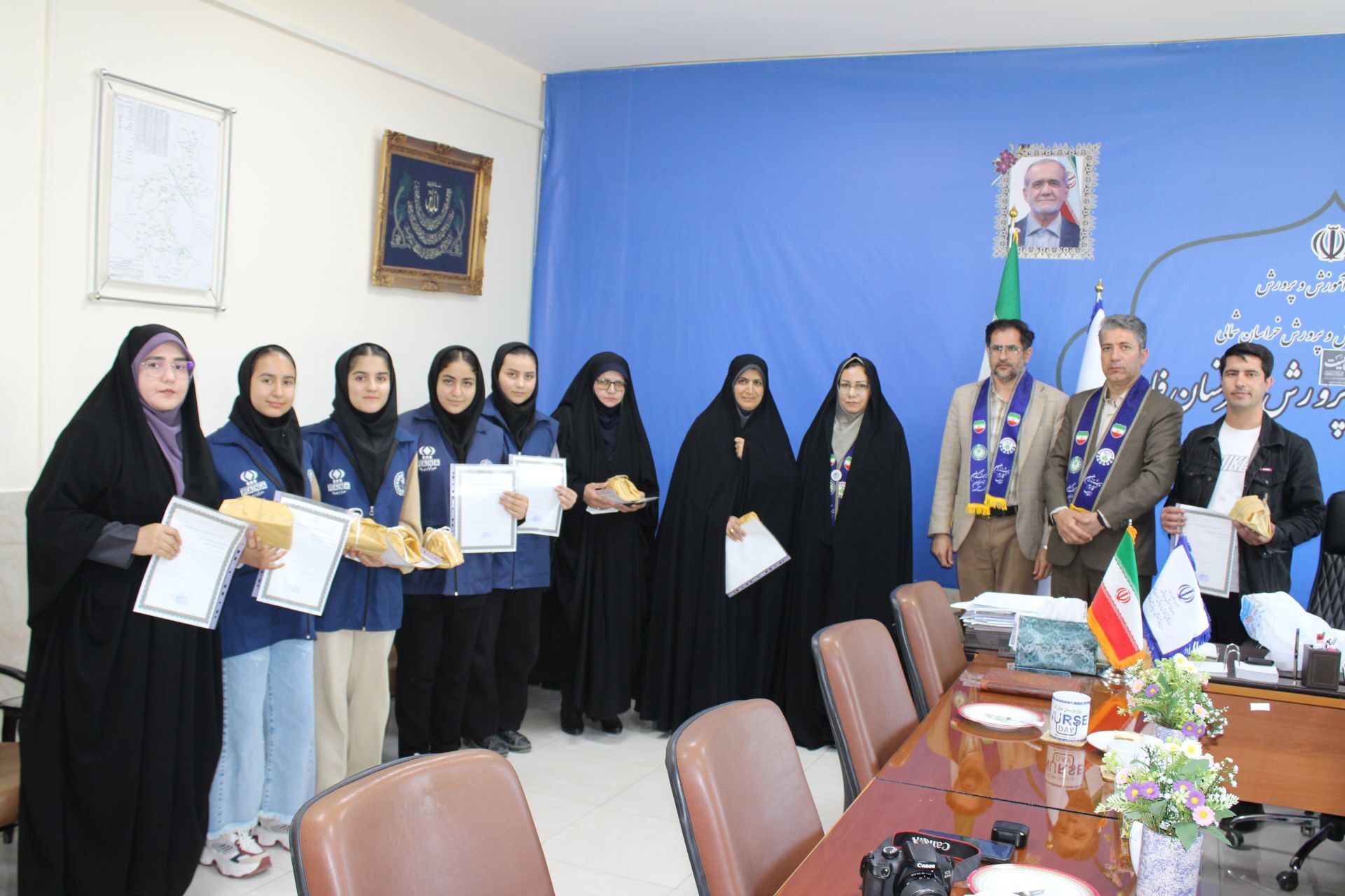 نشست خبری با اصحاب رسانه شهرستان فاروج 