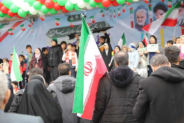 راهپیمایی باشکوه ۲۲ بهمن در قاب تصویر