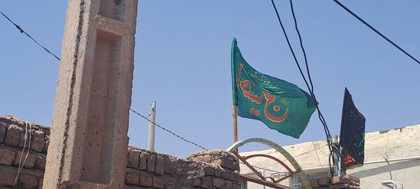 عزاداری ظهر عاشورا در روستای حسن آباد بلهر 