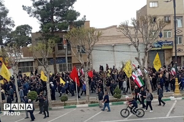  راهپیمایی باشکوه روز قدس در شهرستان پیشوا