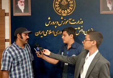 حضور دانش‌آموزان ناحیه دو شهرری در کارگاه تولید محتوا سازمان دانش آموزی 