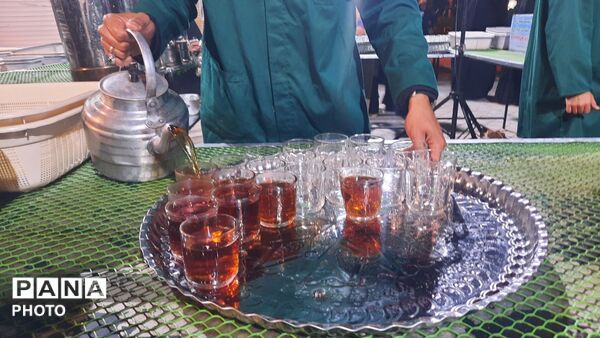 چایخانه حضرت زهرا(س) در شب پنجم محرم در نیشابور