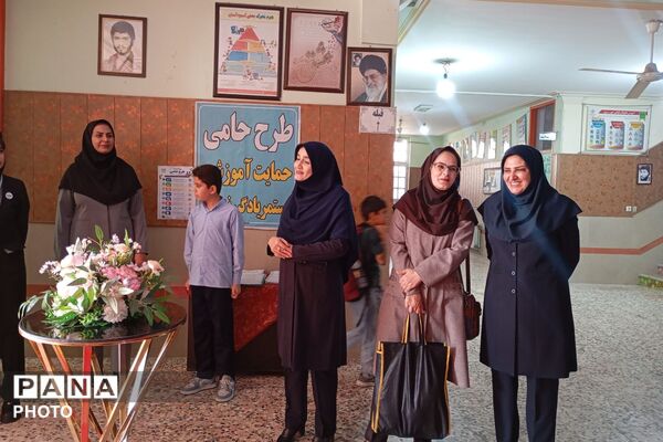 بازدید معاون آموزش ابتدایی وزارت آموزش‌وپرورش از پایگاه «طرح حامی»